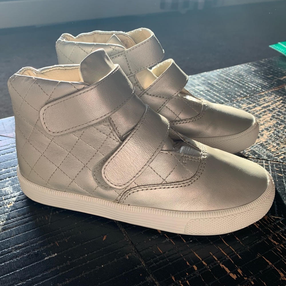 Girls Silver TEA brand shoes